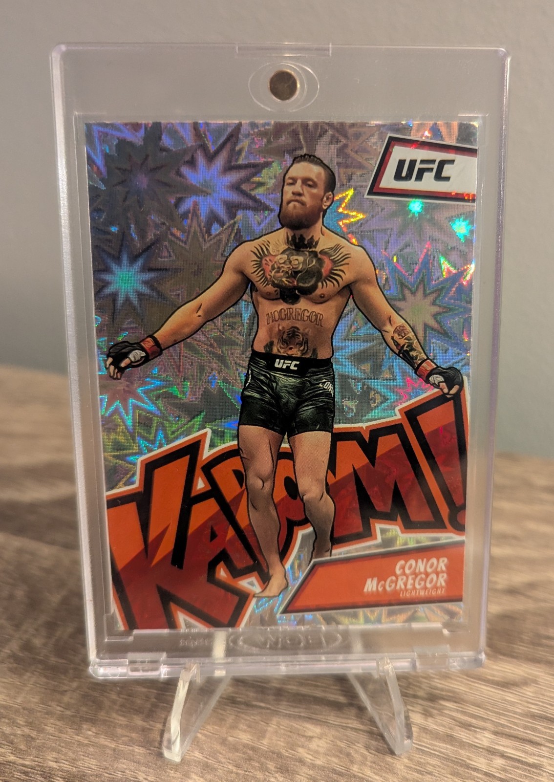 2023 Panini Chronicles #10 Conor McGregor Kaboom! Case Hit SSP