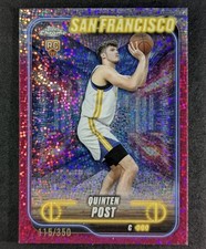 2024-25 Topps Chrome - Magenta Speckle Refractor #121 Quinten Post #/350