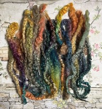 Teeswater Mohair 8-9  BJD Doll wig making Reborn doll Blythe doll Spinning