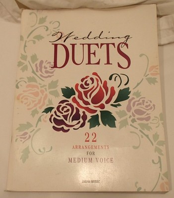 The Wedding Duets Arrangements Music Book For Piano/Organ 22 Medium Voice Word