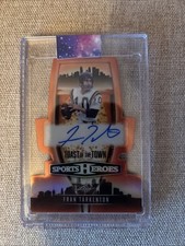 2026 Leaf Sports Heroes Toast Of The Town Orange Fran Tarkenton 5/6 Auto