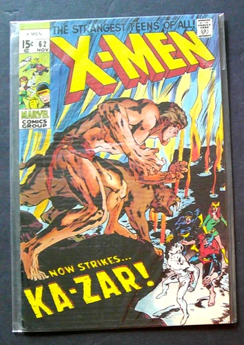 Uncanny X-Men #62 Nov. 1969 - JC Penney 1994 Marvel Vintage Pack Ed., Neal Adams