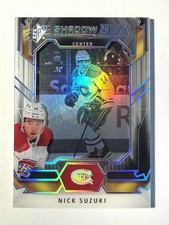 2021-22 UD SPx Shadow Box NICK SUZUKI Montreal Canadiens Card# SB-32