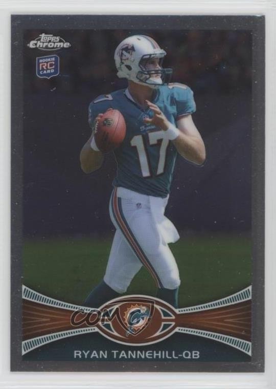 2012 Topps Chrome Ryan Tannehill (Ball in Right Hand) #109 0d08