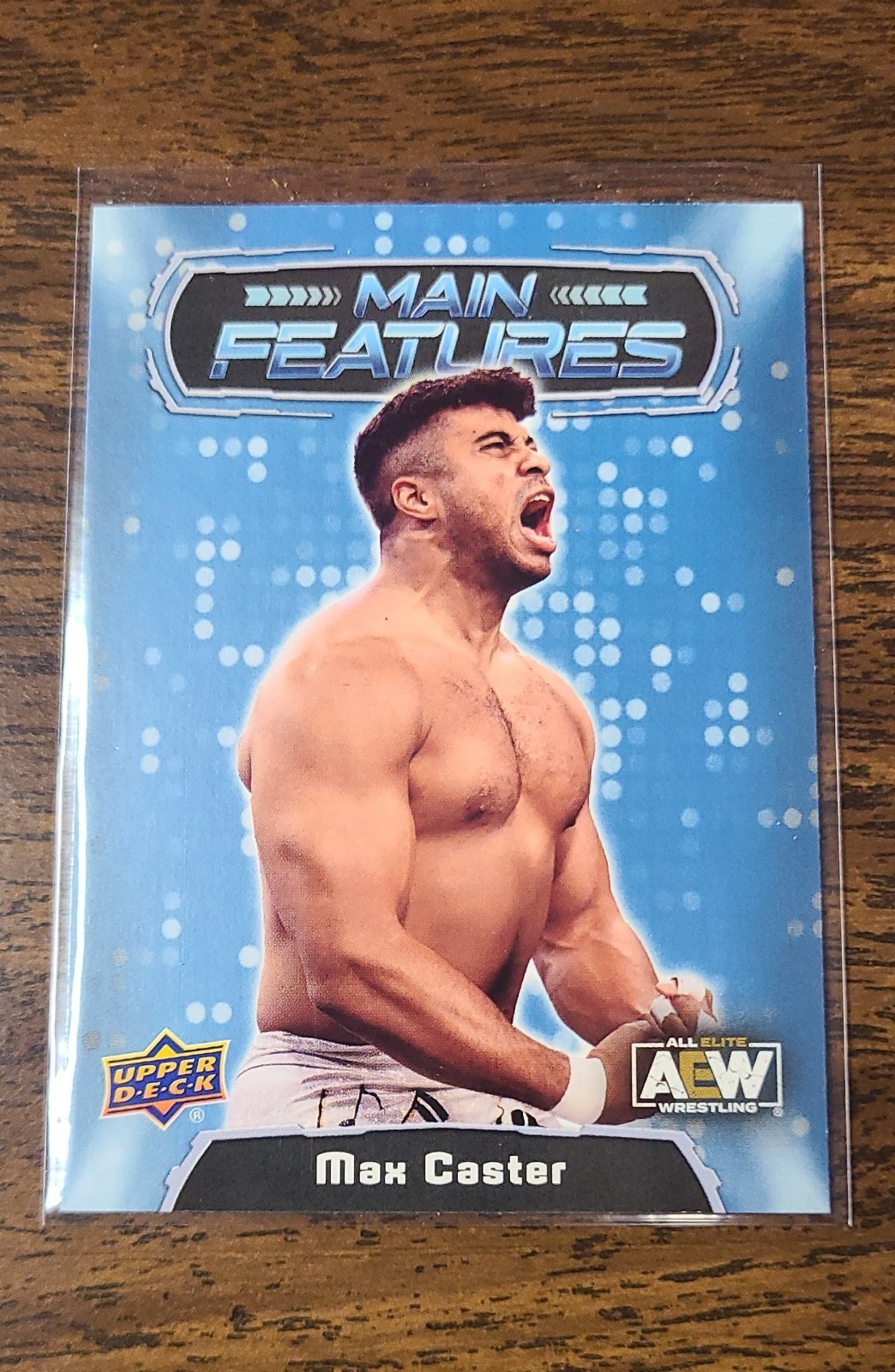 2022 Upper Deck AEW All Elite Wrestling - Main Features Max Caster #MF-7
