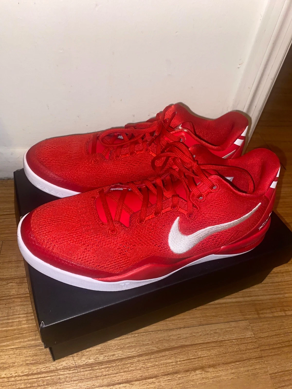 Kobe 8 protro Team bank Basketball FN0266601 University Red 6.5Y