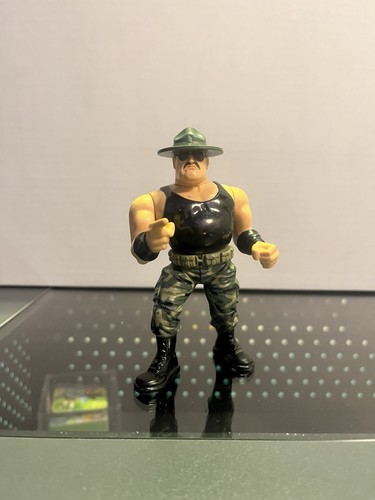 WWF Hasbro Sgt Slaughter Action Figure Series 3 Vi...