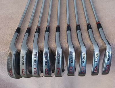 ヴィンテージアイアン 軟鉄鍛造 Ben Hogan EDGE FORGED TZ GOLF - VINTAGE 1989 BEN HOGAN EDGE FORGED 1-E, 10 Club SET