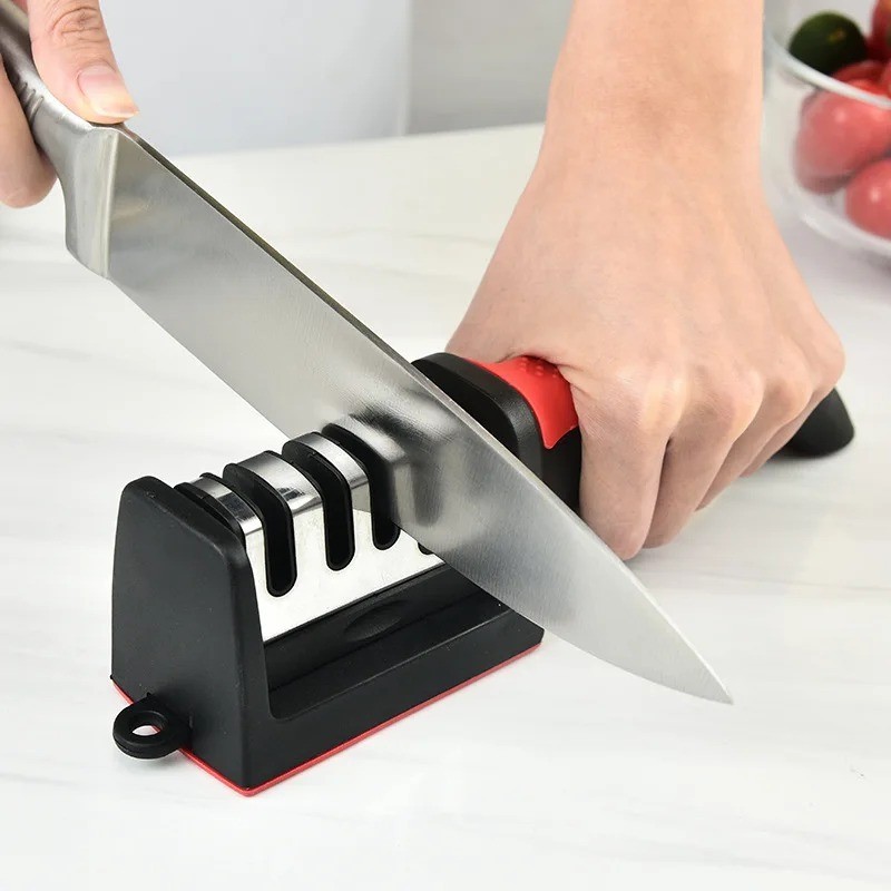 4 StageS Knife Sharpening Kitchen Blade Tool Sharp Professional Knife Sharpener