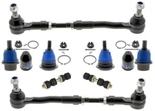 Front Inner Outer Tie Rods Ball Joints Sway Bar Lnk For Nissan NV1500 2012-2021