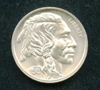 Intaglio Mint 2 OZ .999 Silver Buffalo Round