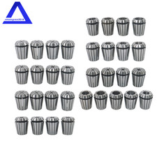 Accurate ER32 Collet 45Pcs Set by 16th and 32nd & Metric 2-20mm for CNC Milling