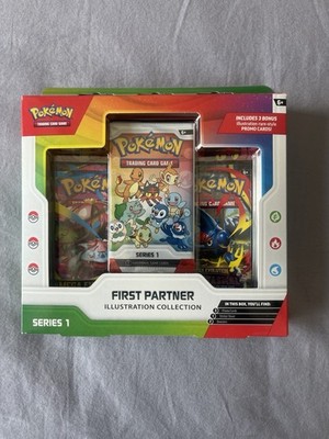 Pokemon First Partner Pack Series 1 Sealed Box Kanto Starters 25th