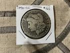 1890-CC Morgan Silver Dollar 90% fine silver ungraded & uncertified
