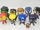 Funko Pop Marvel Lot of (10 Loose Figures-6" Wolverine/Venomized/Black Panther