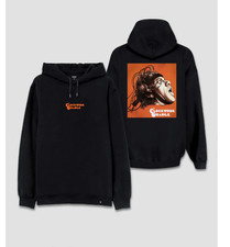 Clockwork Orange Movie Iconic Scene Front and Back Printed Hoodie Retro Vintage