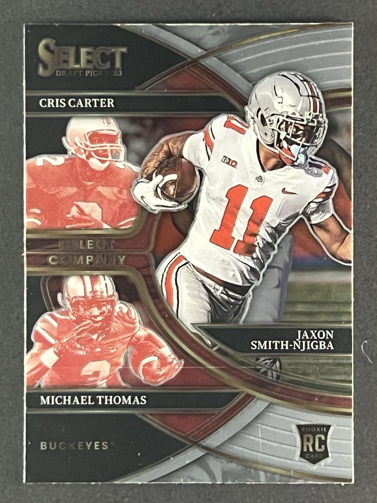 2023 Panini Select Draft Picks - Select Company M Thomas J Smith-Njigba C Carter