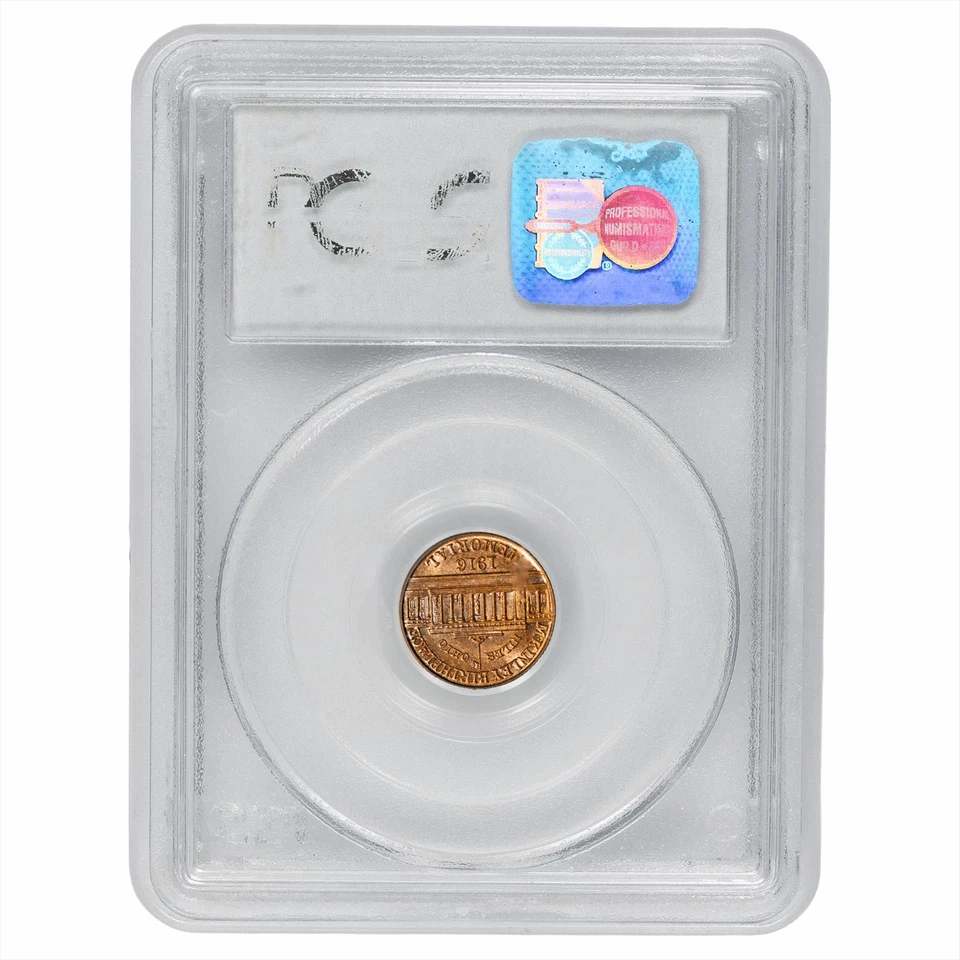 Dólar de oro McKinley Memorial 1916 $1 graduación profesional MS 64 CAC Foto 2 de 3