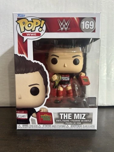 The Miz WWE Funko Pop 169 with Protector