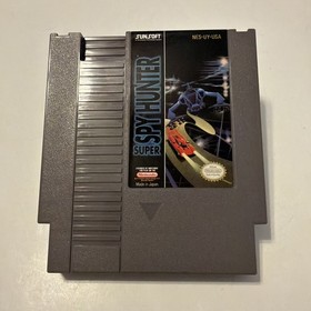 Carro Super Spy Hunter Nintendo Entertainment System NES con funda