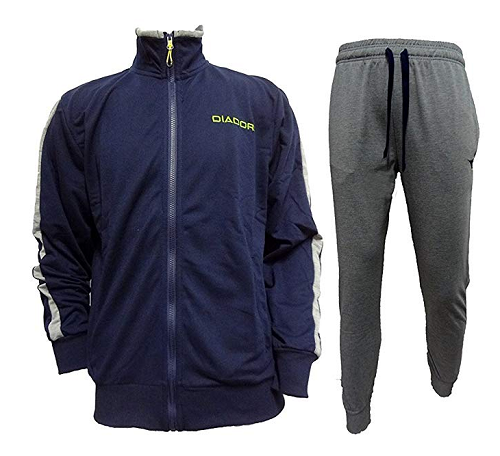 Diadora Tuta Uomo Full Zip Sportiva in Cotone calibrata Oversize 60026 |  eBay