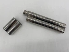 Cigar Holder Stainless Steel Flask Evan Williams® Single Barrel Vintage Bourbon