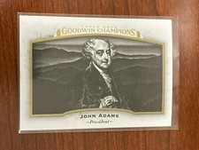 JOHN ADAMS 2017 UPPER DECK GOODWIN CHAMPIONS CARD #52