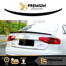 Audi A4 B8.5 Gloss Black Rear