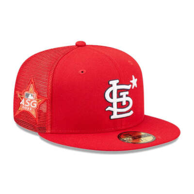 NEW ERA 59FIFTY MLB SAINT LOUIS CARDINALS ALL STAR GAME 2022 RED / TROPIC RED UV