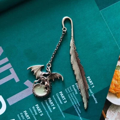 3D Dragon Book Marks Creative Book Marker Gifts Stationery