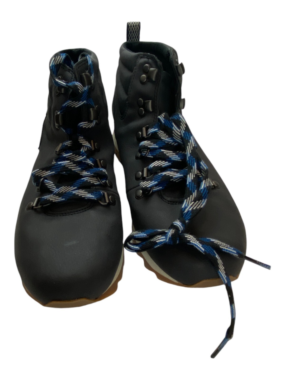 Merrell Alpine Hiker stivali da trekking neri vegan in pelle stringati da donna US 10 nuovi senza scatola