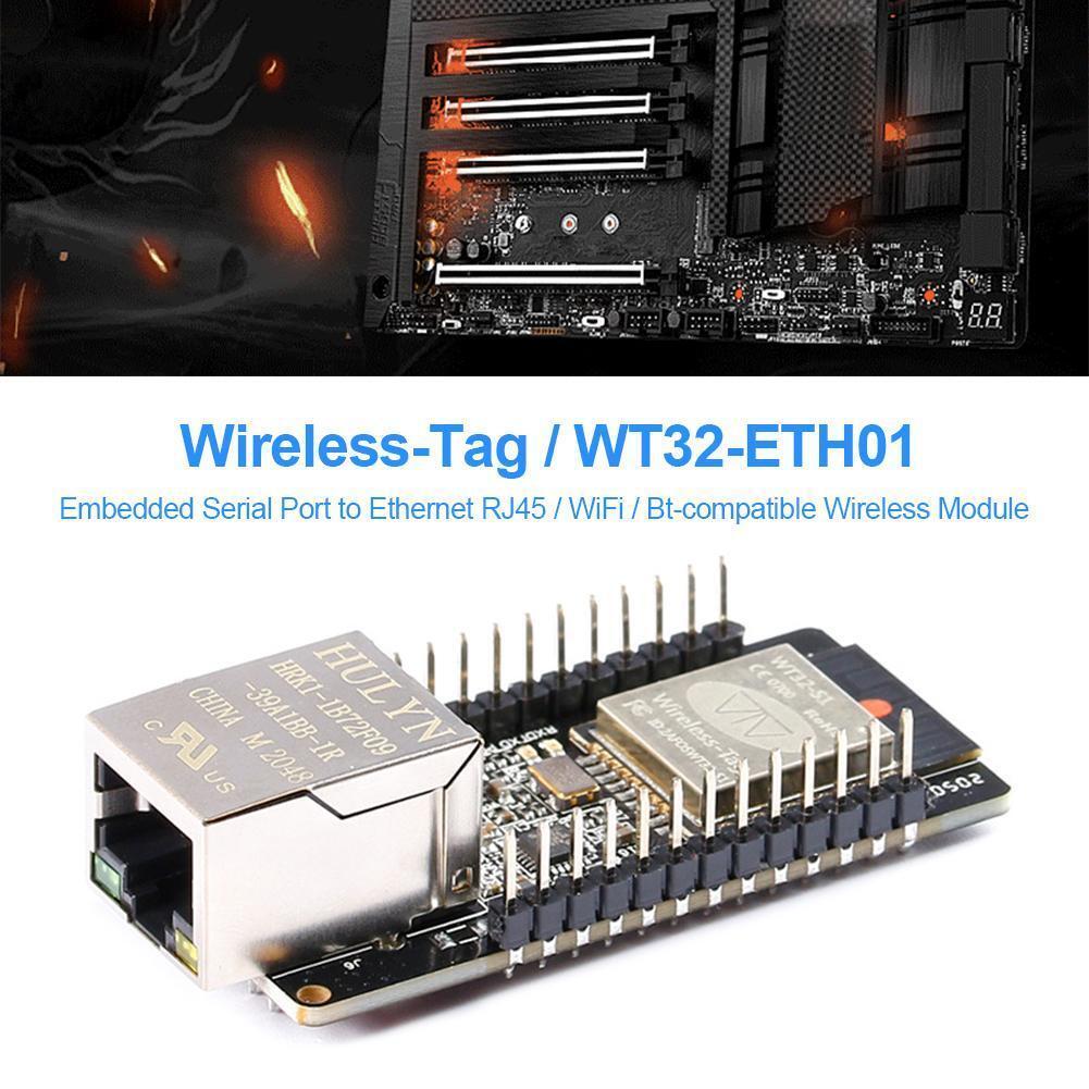 WT32-ETH01 Wireless Module Useful Embedded Serial Port To Ethernet RJ45 Module