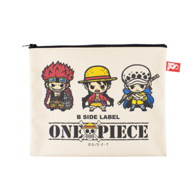One Piece Square Zip Pouch 20x17cm 7.9x6.7