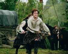 Sam Heughan Signed Autographed 8x10 Photo Outlander COA VD