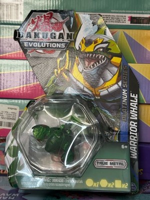 Bakugan Evolutions Platinum Series Die-cast Warrior Whale DAMAGED BOX