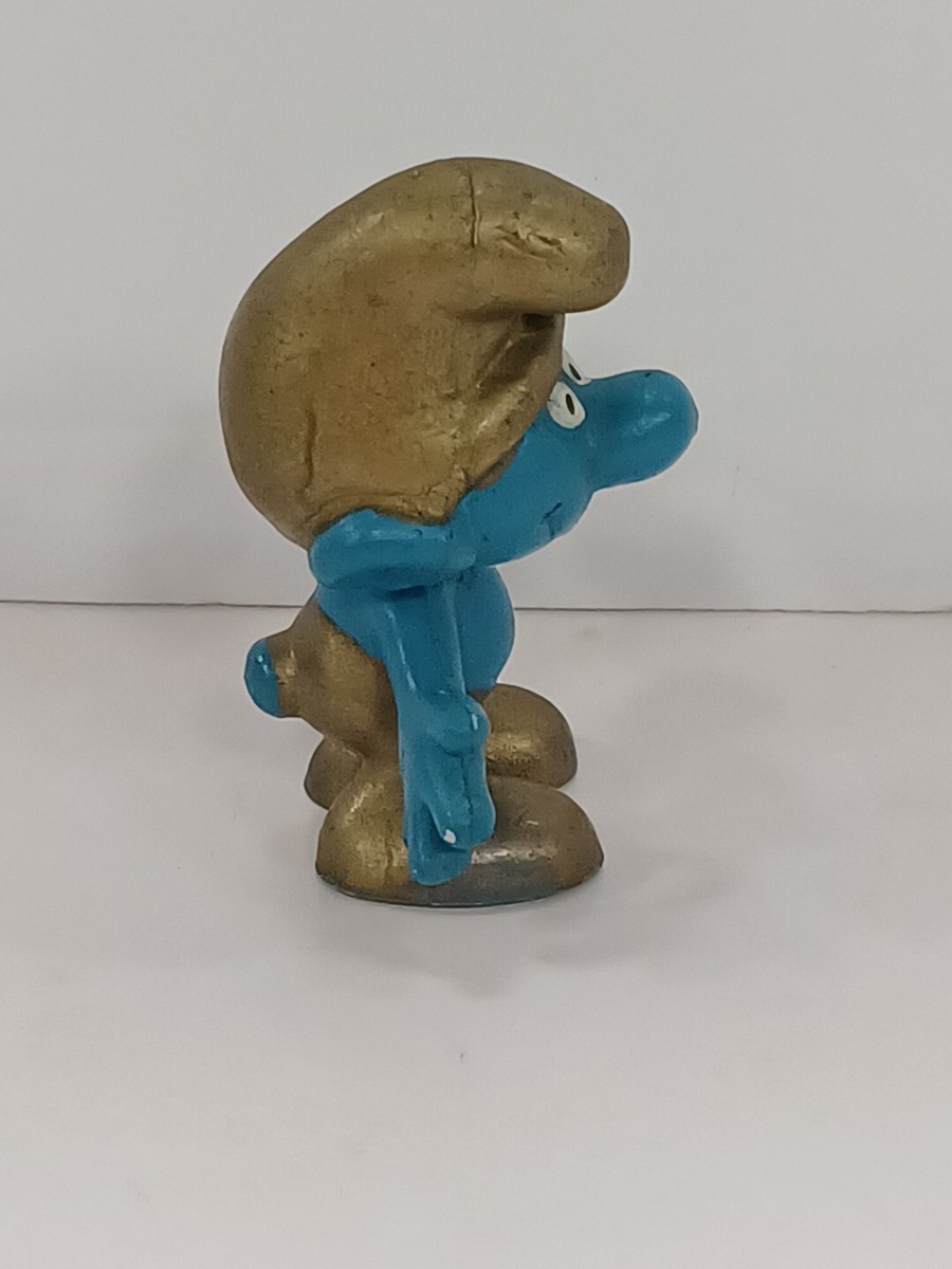 SMURF vintage スマーフ 貯金箱　90年代　レア　アメリカ製 Smurfs Smurfland Train Set Papa Smurf Car Vintage Durham