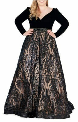 mac duggal plus size