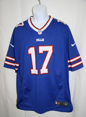 Buffalo Bills Nike NFL On Field Jersey #17 Josh Allen Player Size
