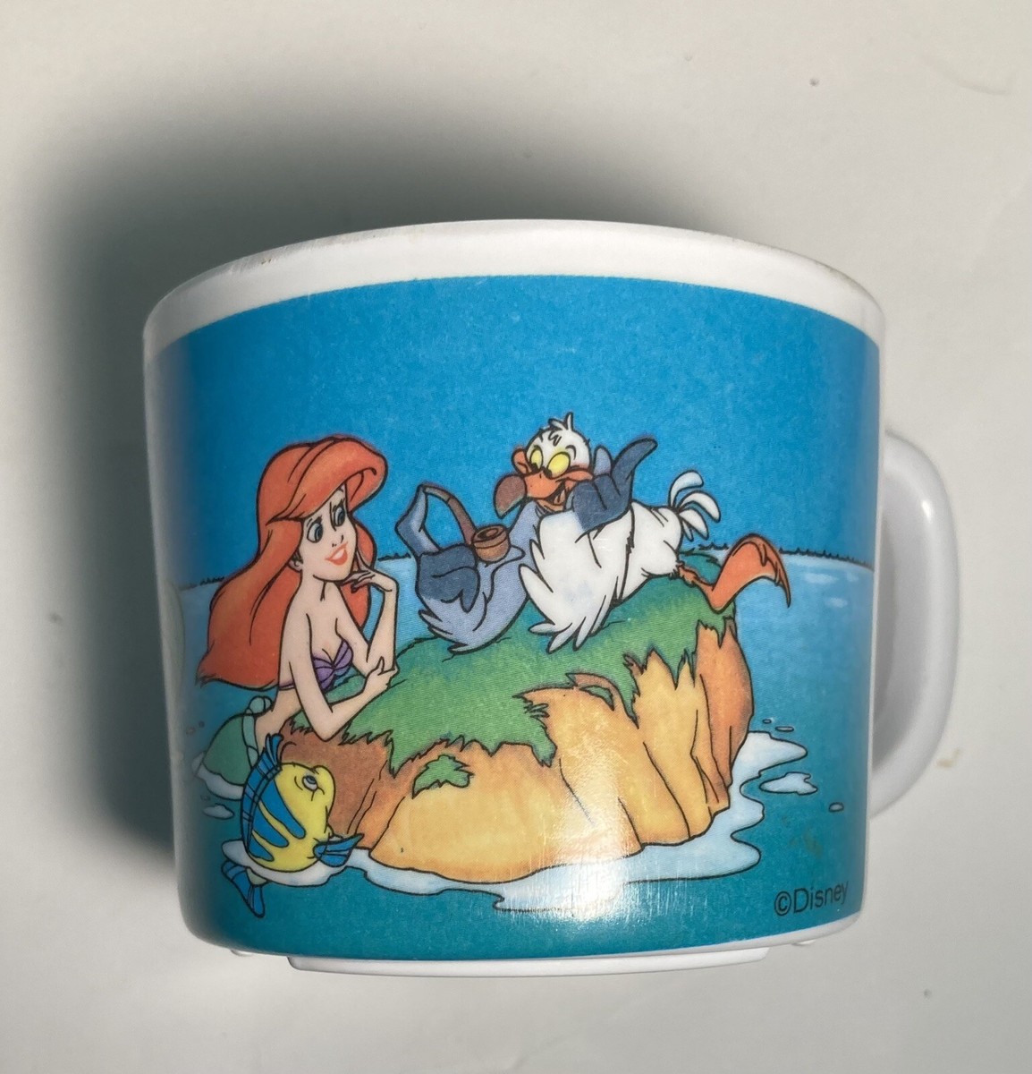Vintage Zak Designs Melamine Disney Little Mermaid 3pc Boxed