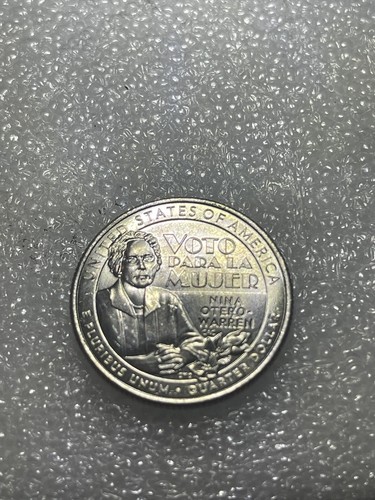 2022 P QUARTER ..Voto PARA LA MUJER WITH MULTIPLE Errors | eBay