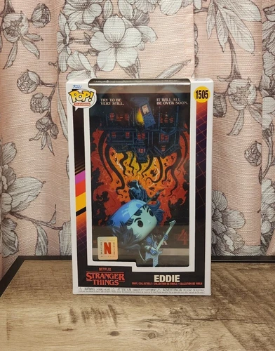 Funko Pop Comic Cover Stranger Things The Piggyback Eddie Netflix Exclusive 1505