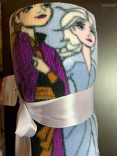 DISNEY FROZEN 2 BLANKETS 40" X 50" NWT ANNA ELSA OLAF PLUSH SOFT THROW 3 STYLES