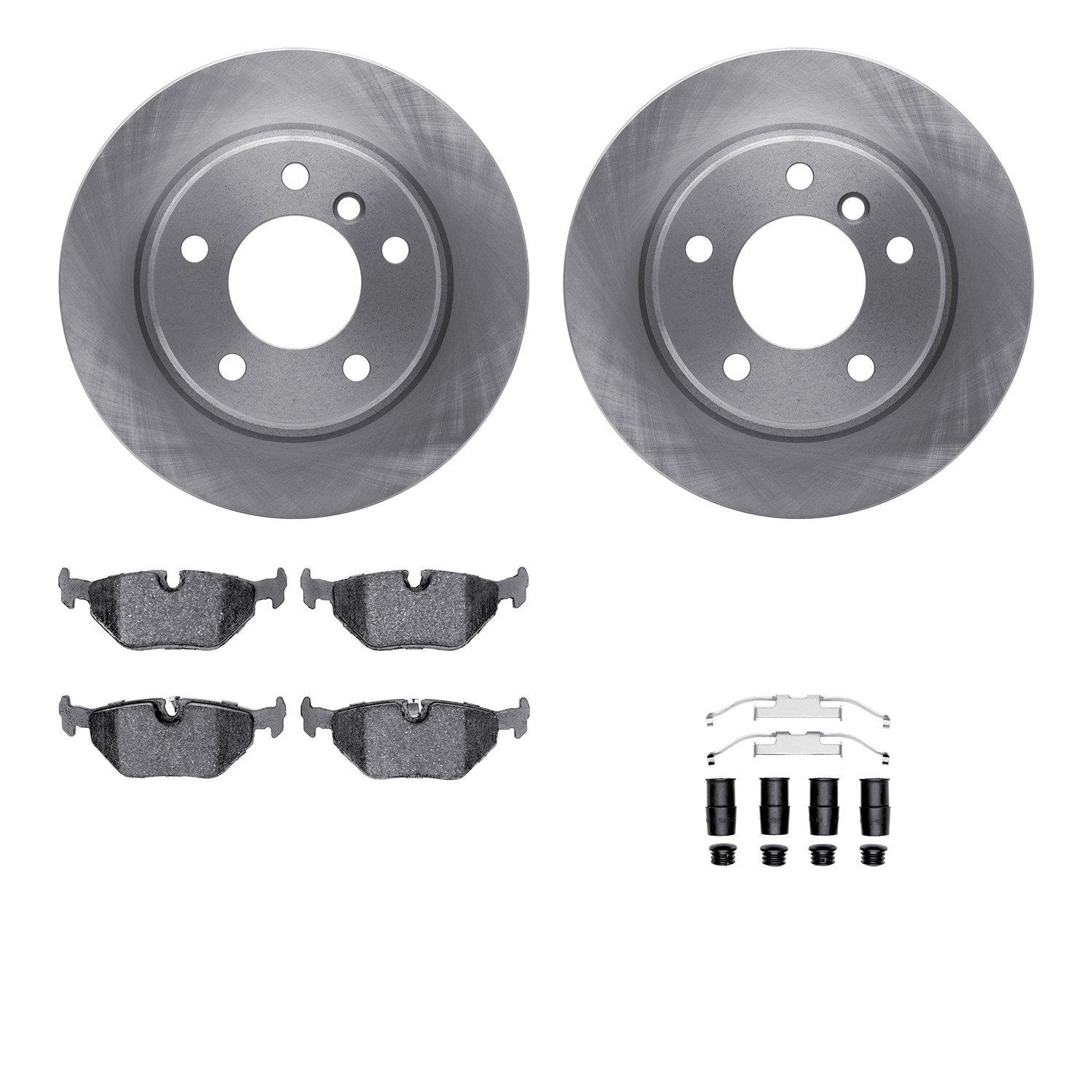 For BMW 328is 96-99 R1 Concepts eLINE Series Rear Brake Kit w Ceramic Pads