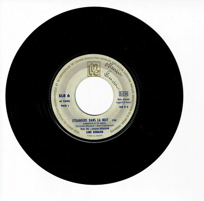 Line Renaud Vinyl 45 Runden 7 '' Aliens IN La Nuit - C'Est Toi - SLR 6 Selten