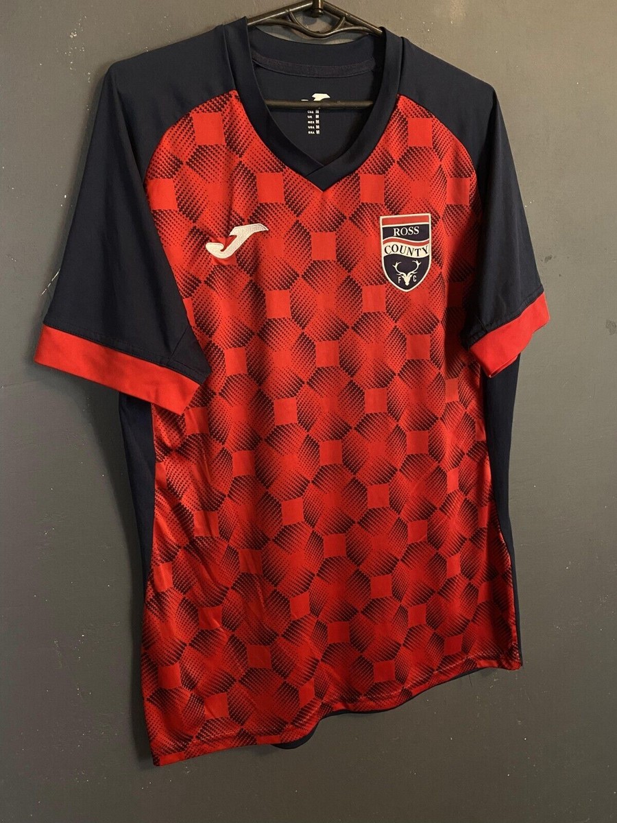 MEN'S JOMA FC ROSS COUNTY 2022/2023 TRAINING SOCCER FOOTBALL SHIRT