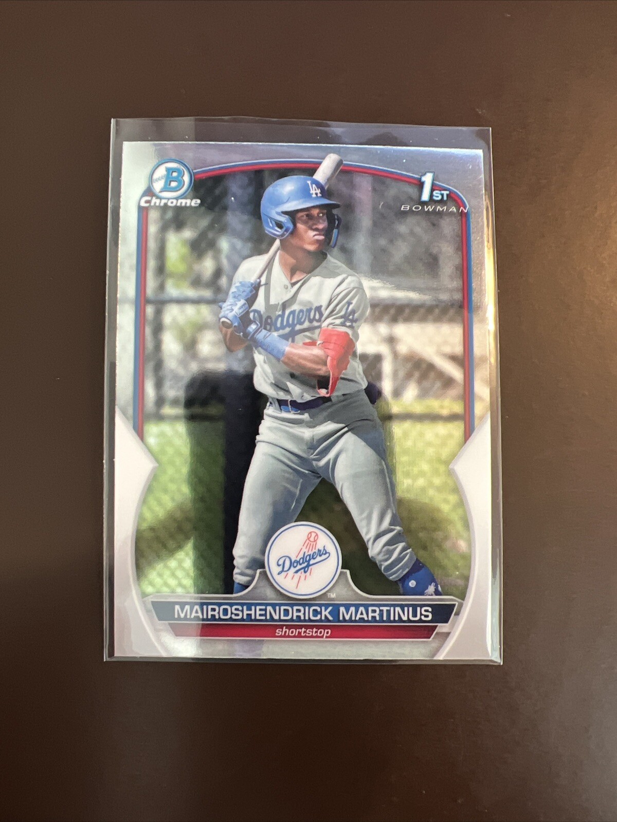 2023 Bowman Chrome 1st Prospect Mairoshendrick Martinus #BCP-55 LA Dodgers