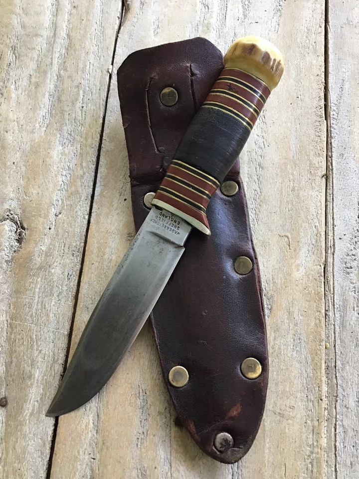 Cuchillo antiguo: Wade & Butcher Sheffield Inglaterra Foto 4 de 4