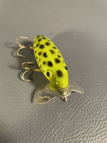 Esche da pesca in acqua vintage 3 top Heddon piccolo Runt Jitterbug - Foto 2 di 7