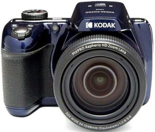 Kodak PixPro AZ-528 52x Zoom WiFi Bridge Camera in Midnight Blue