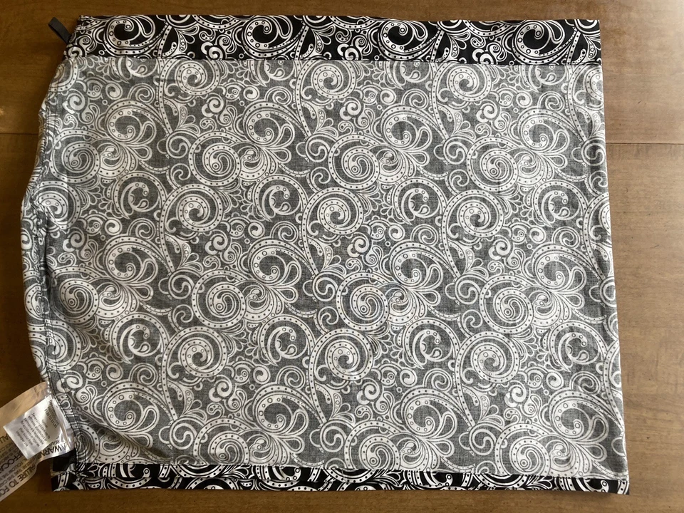 Seven Baby Sling Everyday Wrap Talla 3 Patrón Blanco y Negro Transporte Infantil Unisex Foto 4 de 4